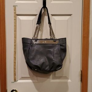Dark blue/gray/slate handbag